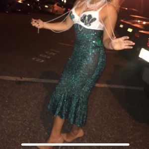 Mermaid 🧜🏼‍♀️ costume.